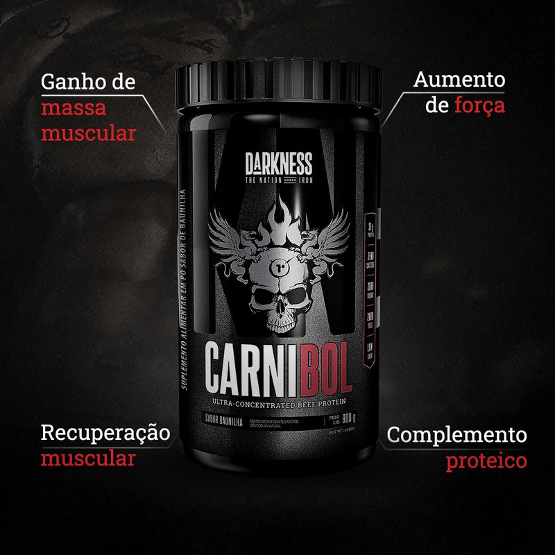 Carnibol Pote 907g - Sabor Salted Caramel