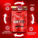 Whey 100% Pure Refil 900g (Sabor Cookies)