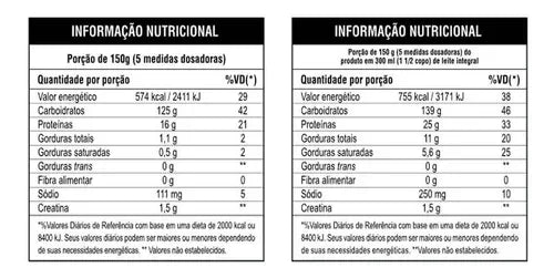 Hi Mass Prime 15000 - 3Kg - Sabor Morango