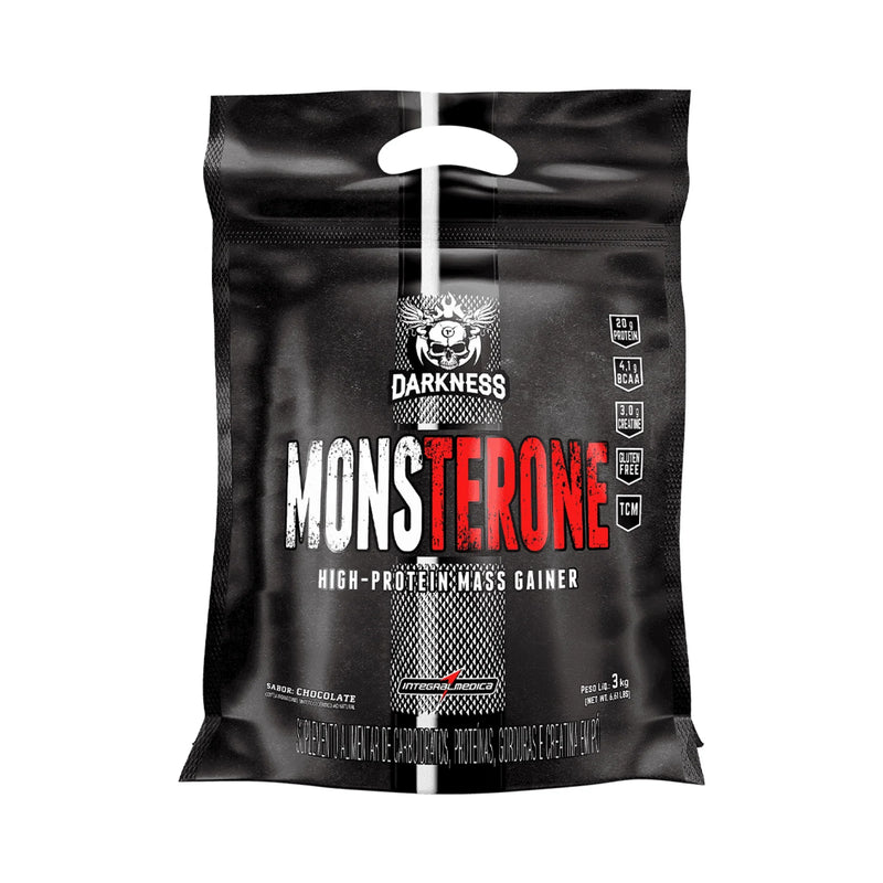 Hipercalórico Monsterone - Pacote 3Kg - Sabor Chocolate