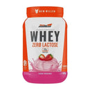 Whey zero lactose Pote 900g - Sabor Morango