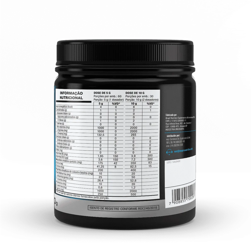 Ignite Pre Workout - Pote 300g - Sabor Fruit Punch